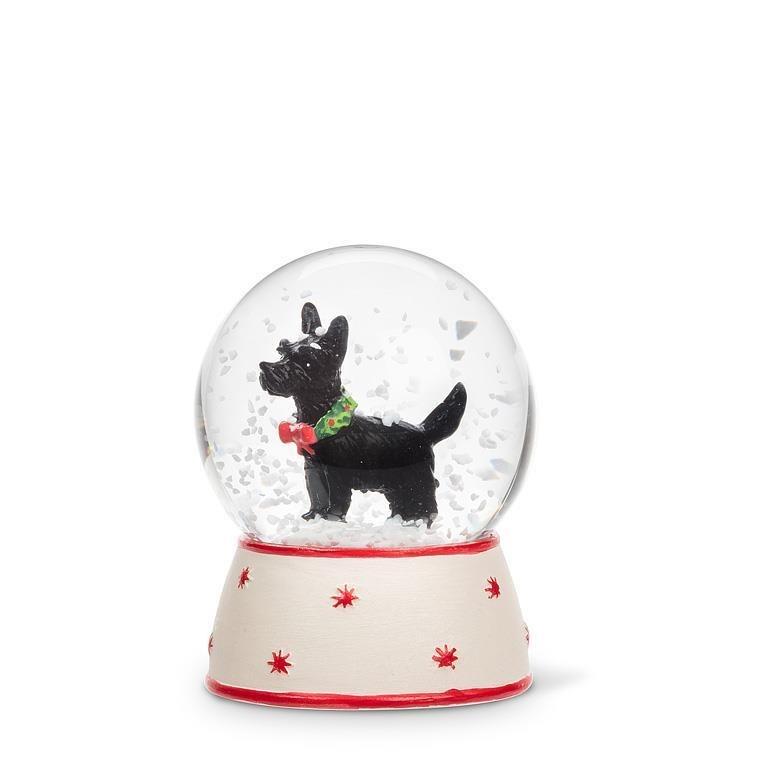 Small Scottie Dog Snow Globe, 2.25&quot;H