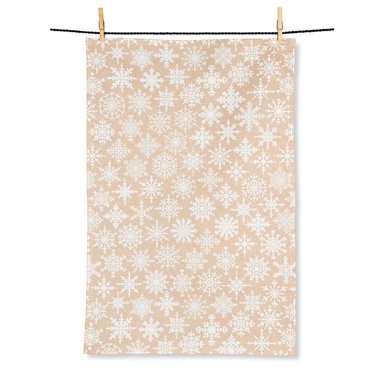 Scandi Snowflakes Tea Towel