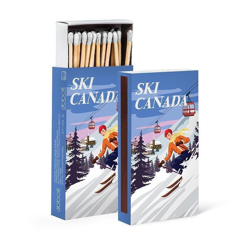Ski Canada Poster Matches, 45 Sticks