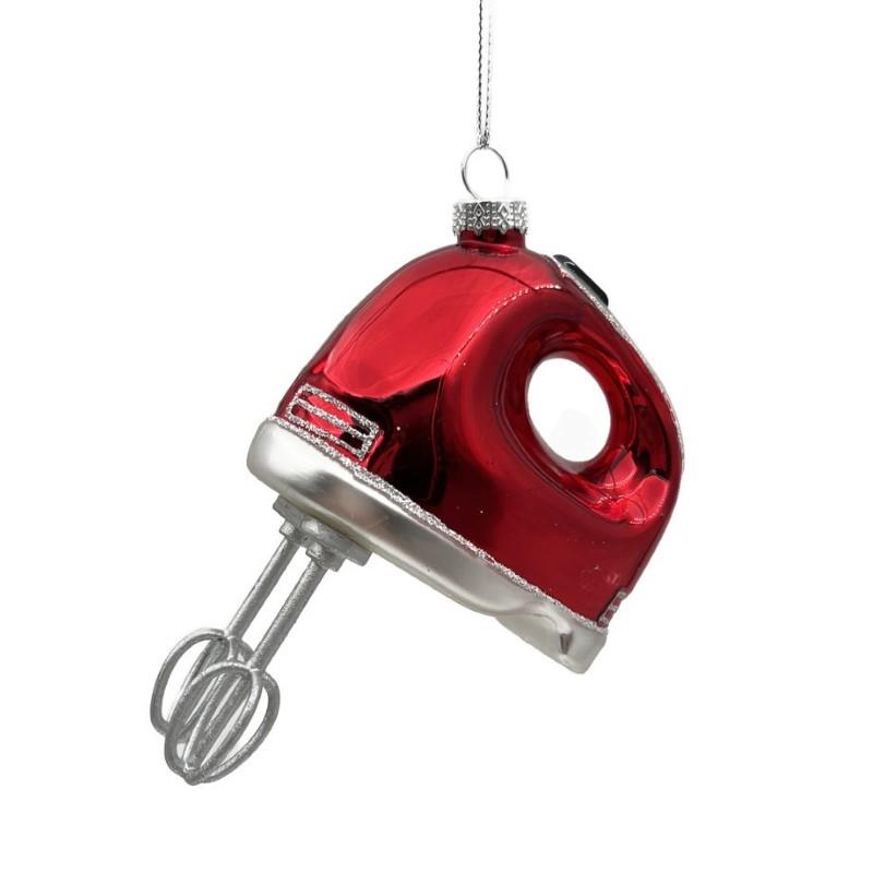 Glass Hand Mixer Ornament