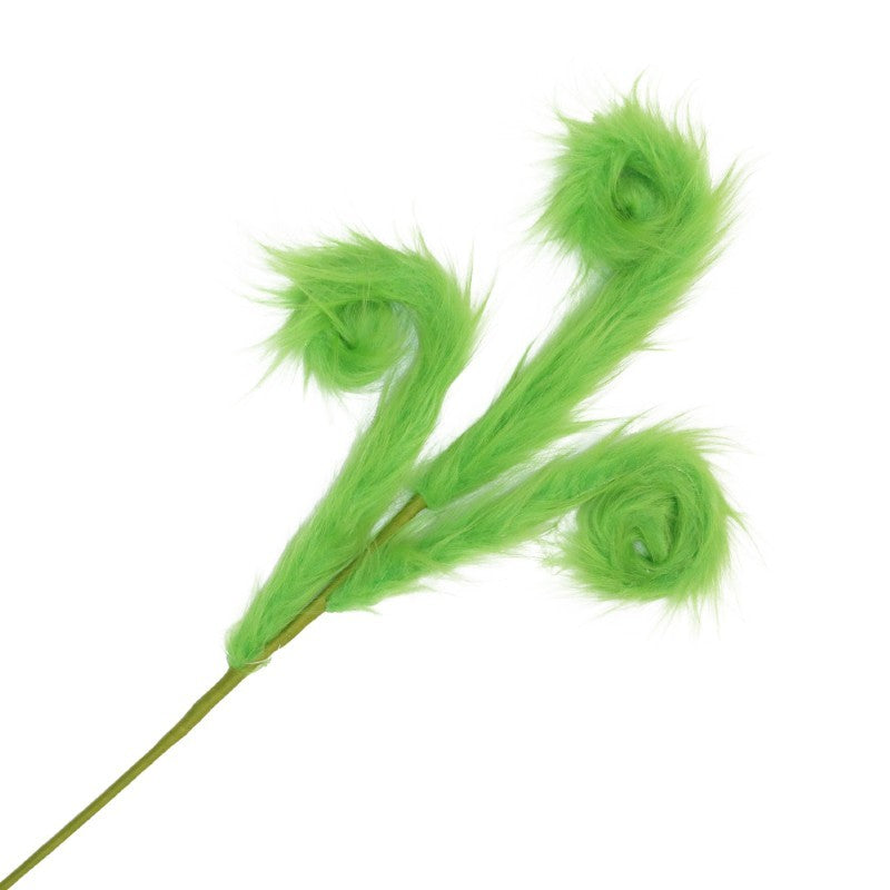 Faux Fur Grinch Hand Spray, 28.5"