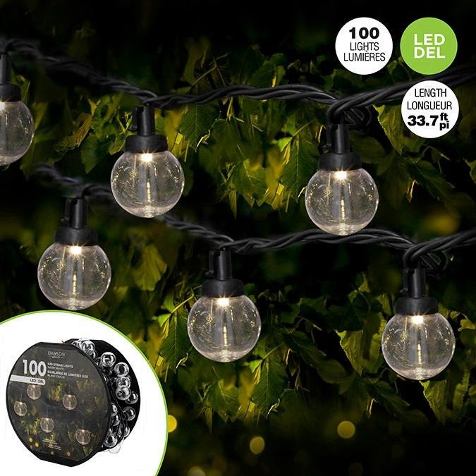 50 Solar G30 String Lights