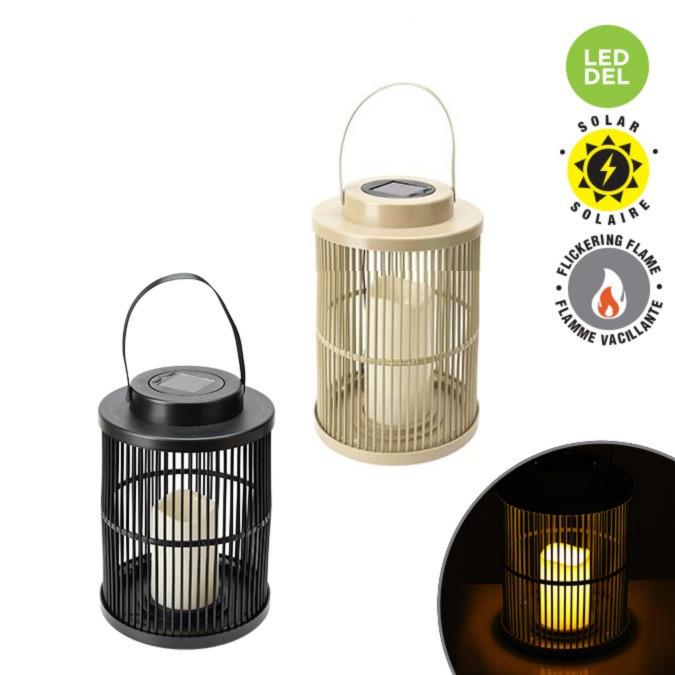 LED Candle Lantern, 10"H