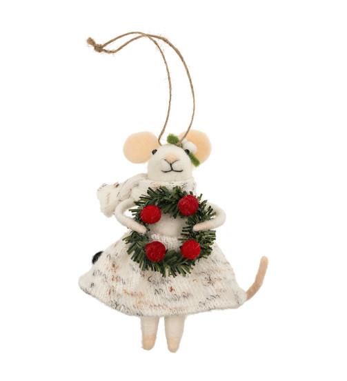 Jolly Julia Mouse Ornament