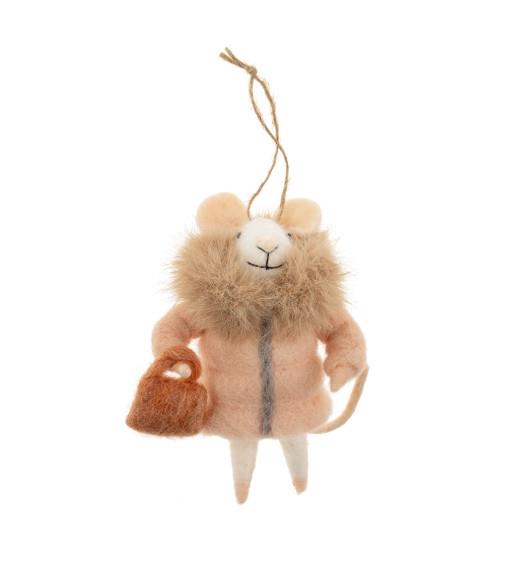 Wintry Wendy Mouse Ornament