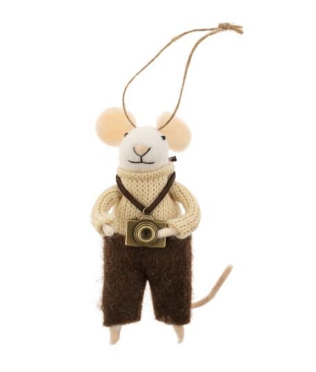 Photographer Philip Mouse Ornament