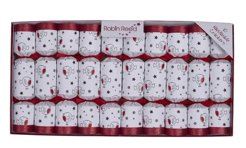 Round Robin Christmas Crackers, Set of 10