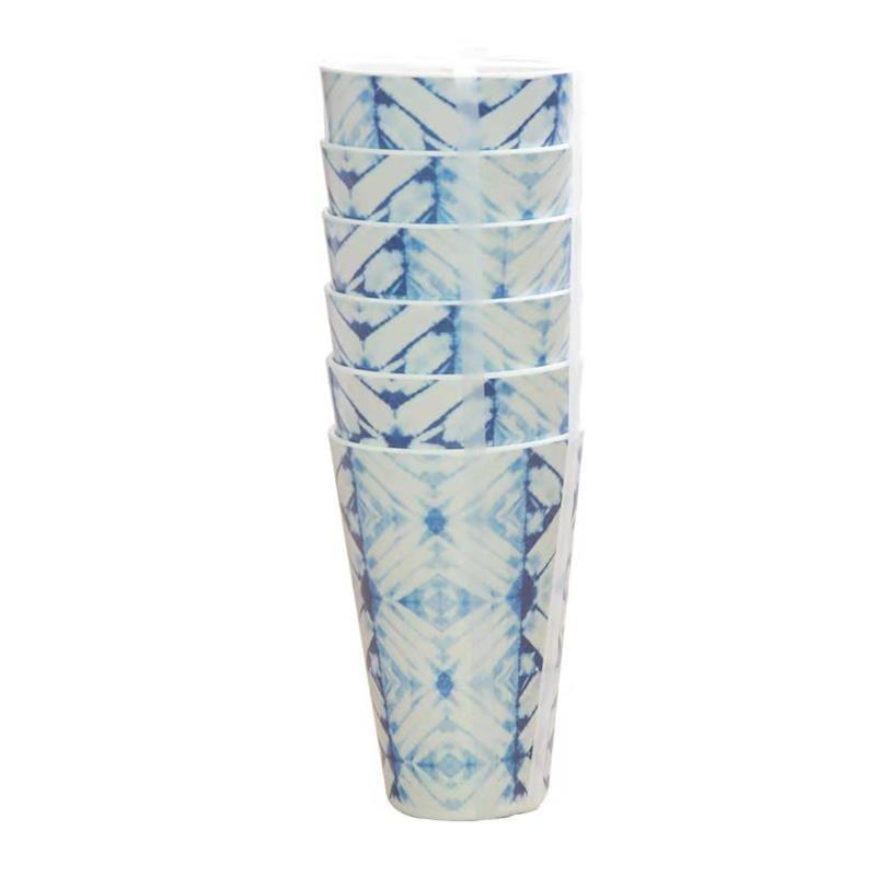 Blue Bamboo Cup (Sold Individually)