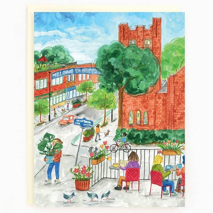 Danforth Greeting Card