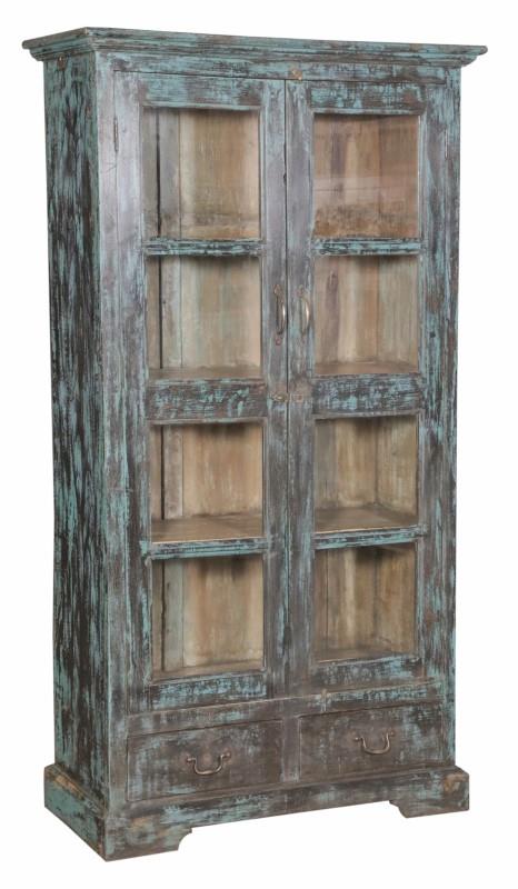 Upcycled Bram Wood Cabinet, 71"H