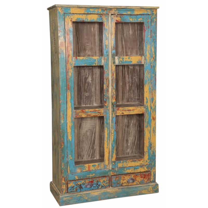 Upcycled Miles Wood Cabinet, 73"H