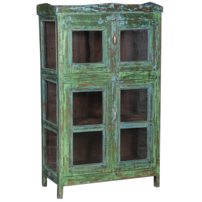Upcycled Jacqueline Wood Cabinet, 62"H