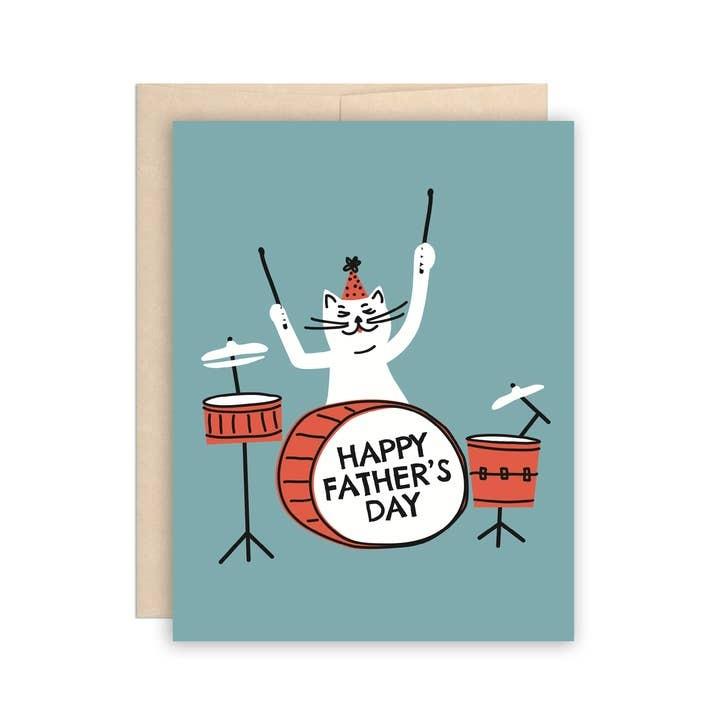 Drummer Father&#39;s Day Card
