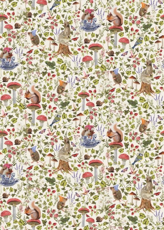 Animals Wrapping Paper, 3 Meters