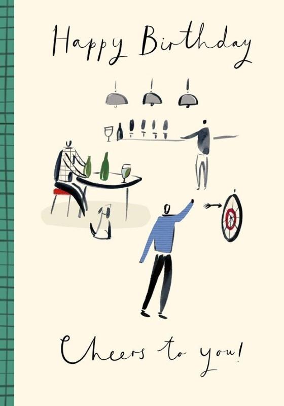 Cheers To You Birthday Card