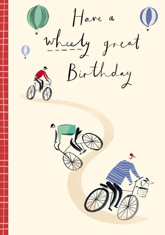 Bicycle Birthday Card