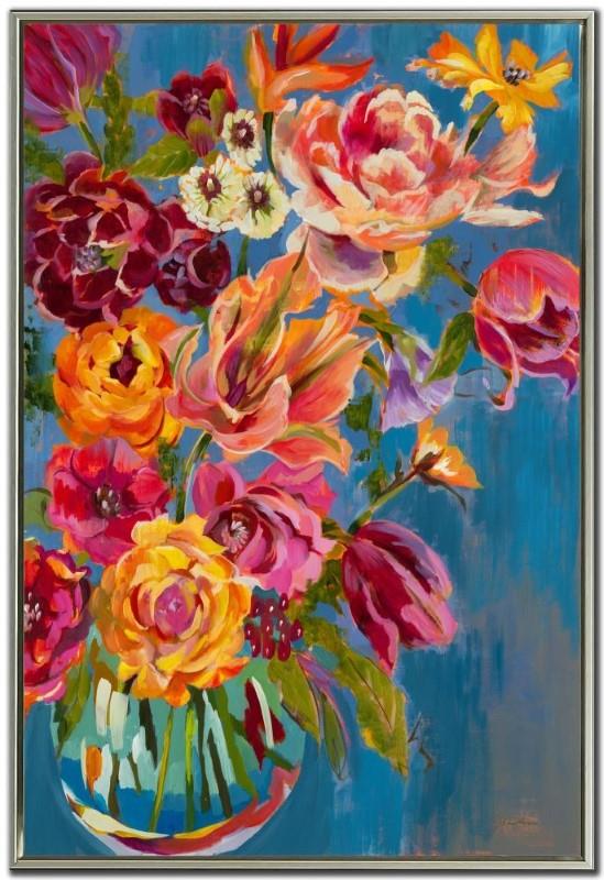 Spring Bouquet Canvas Wall Art, 30" x 45"