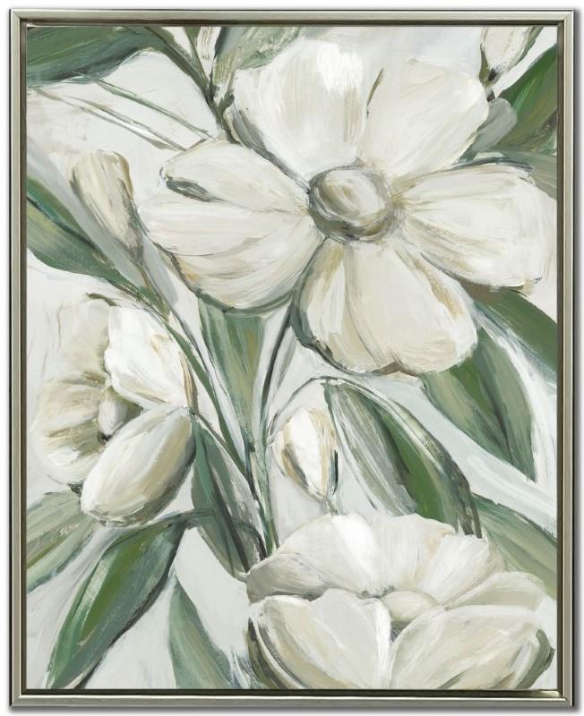 Pearly Petals II Canvas Wall Art, 24" x 30"