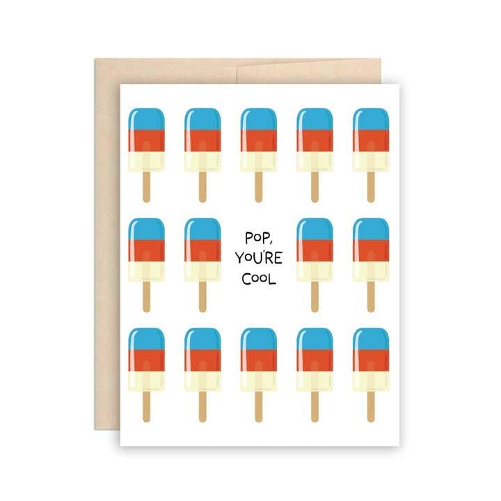 Popsicle Father's Day Card