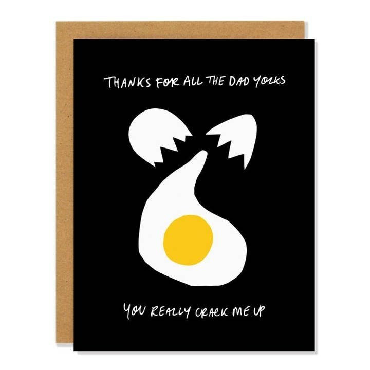 Dad Yolks Father's Day Card