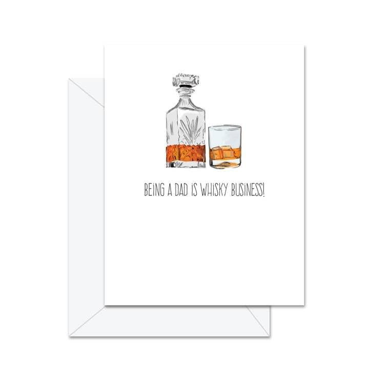 Whisky Business Father's Day Card