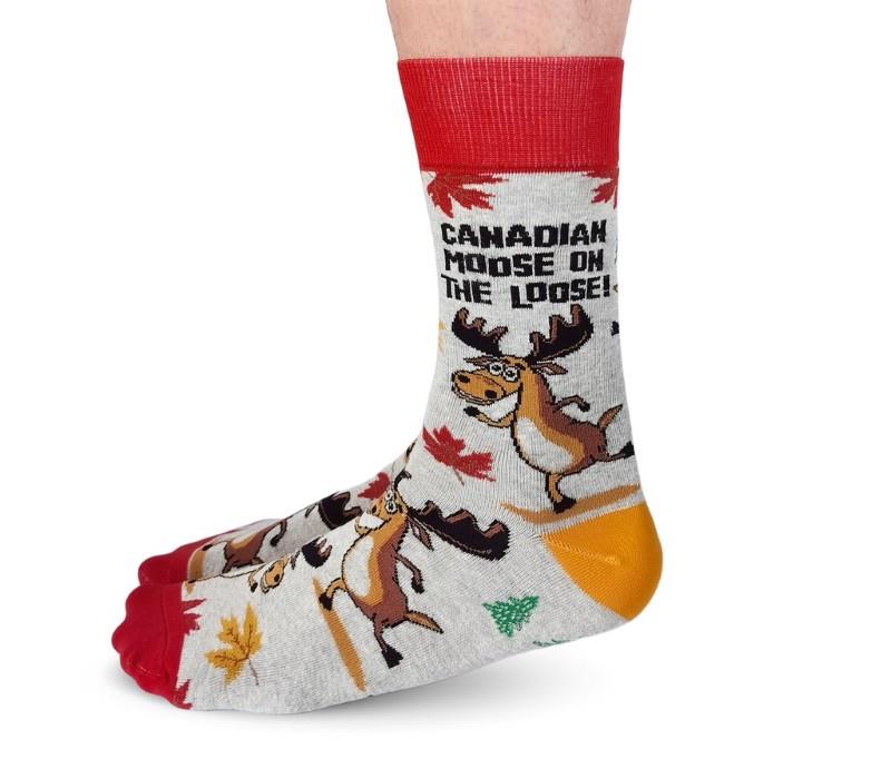 Canadian Moose Socks - LG