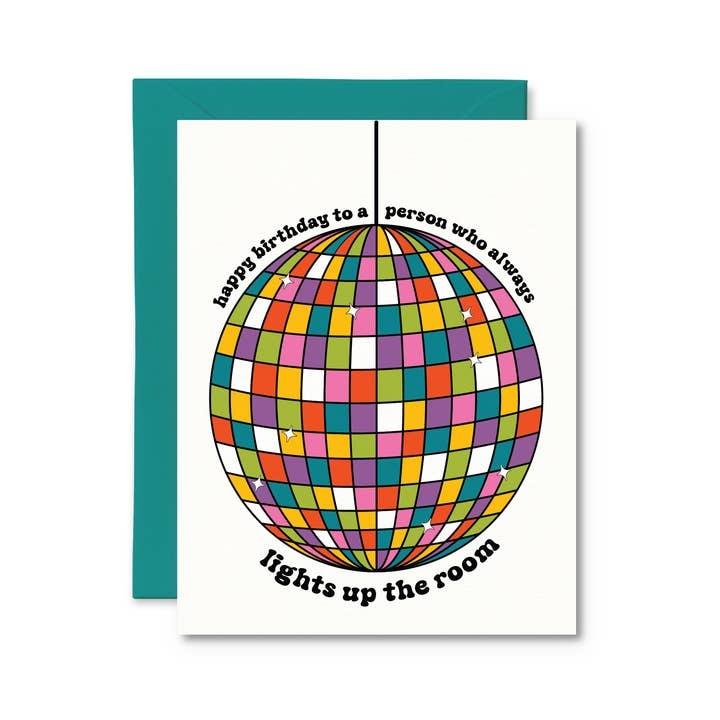 Light Up The Room Birthday Card