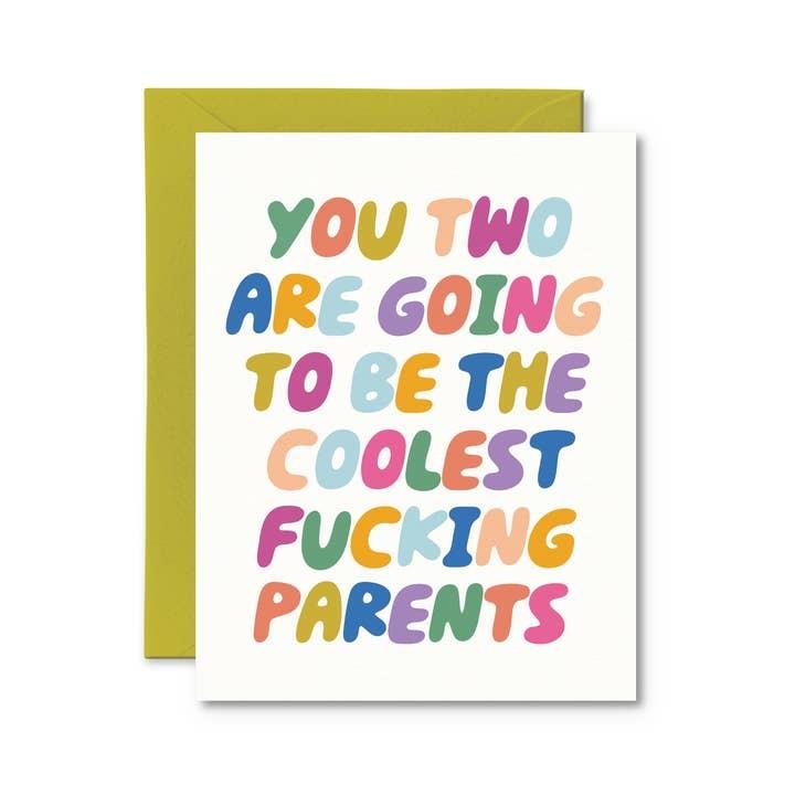 Coolest Parents New Baby Card