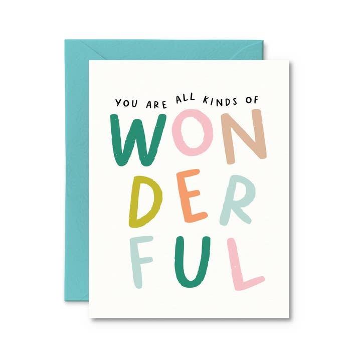 All Kinds Of Wonderful Greeting Card