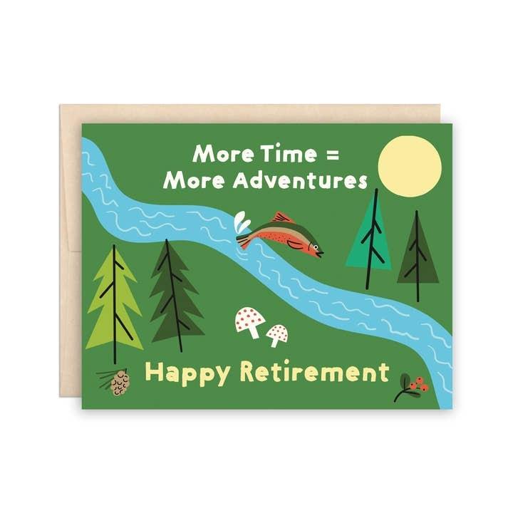 Retirement Math Greeting Card