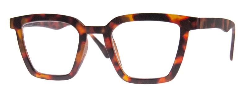 Elevated Matte Tortoise - Optical Quality Readers