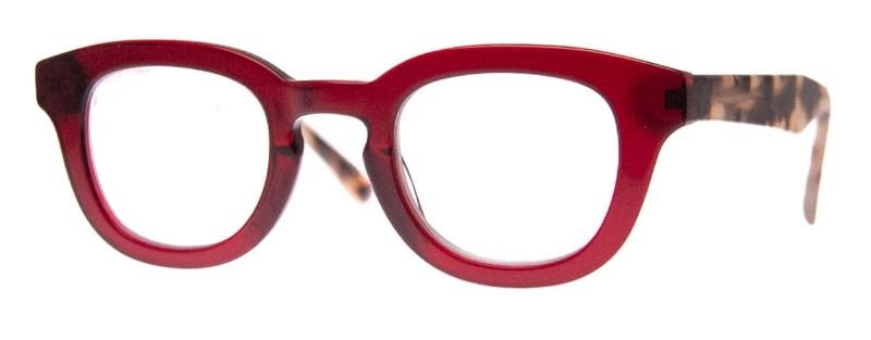 Cotties Red/Leopard - Optical Quality Readers