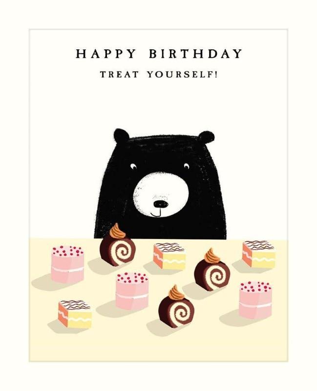 Treat Yourself Birthday Card