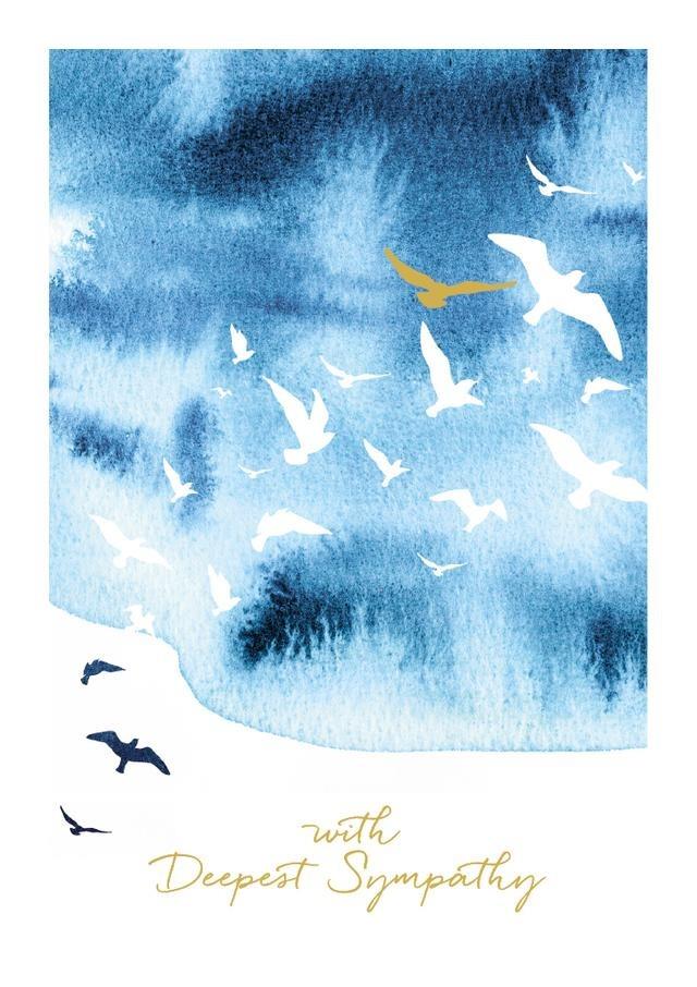 Birds Sympathy Card