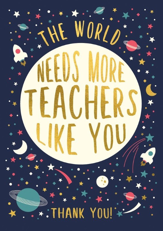 Teachers Like You Thank You Card