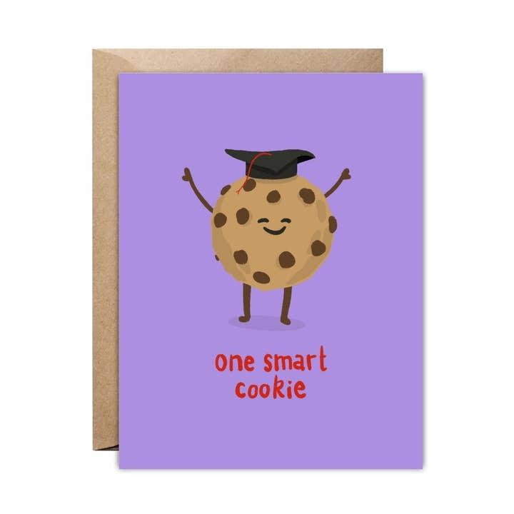 One Smart Cookiet Graduate Greeting Card