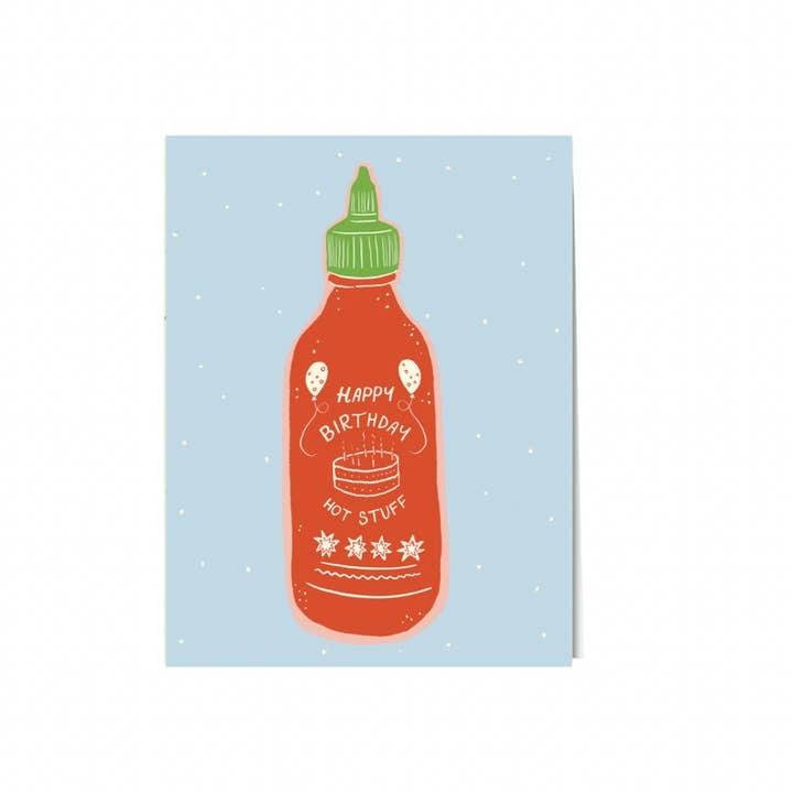 Hot Stuff Birthday Card