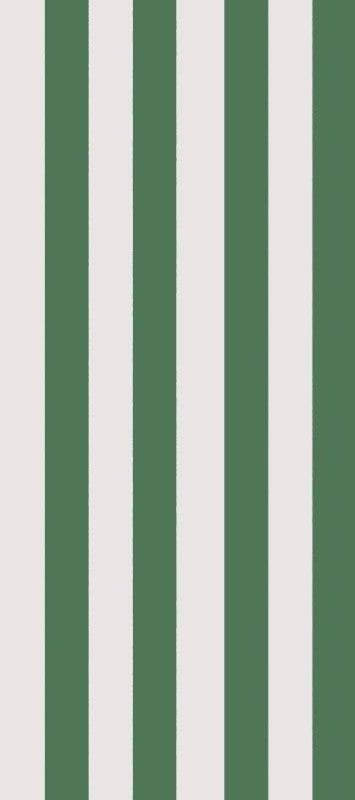 Green &amp; White Stripe Tissue Paper