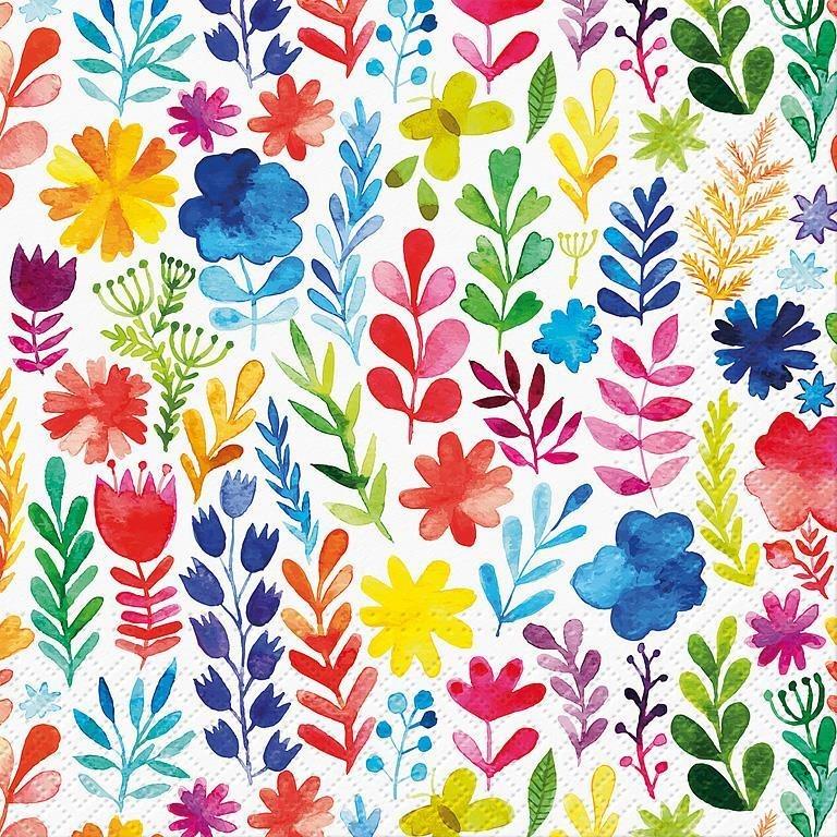 Botanical Walk - Luncheon Paper Napkins - Pack/20