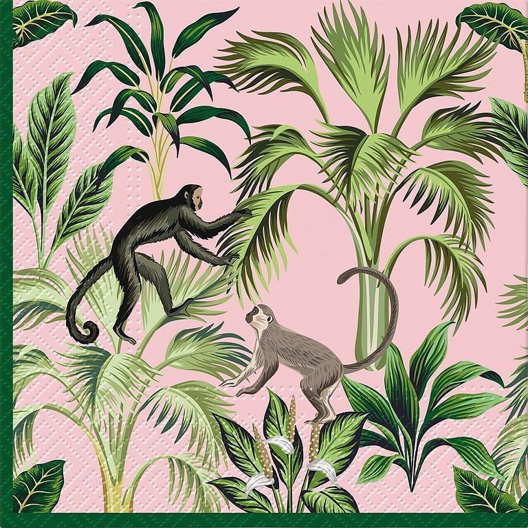 Monkey Fun Luncheon Napkins, Pack/20