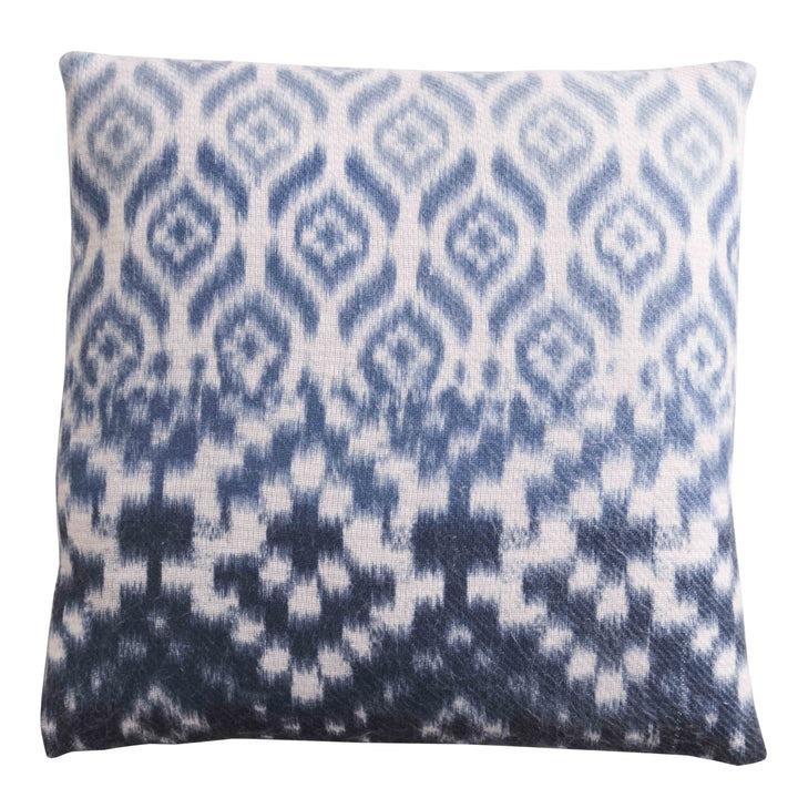 Sakari Blue Indoor Cushion, 17&quot;Sq