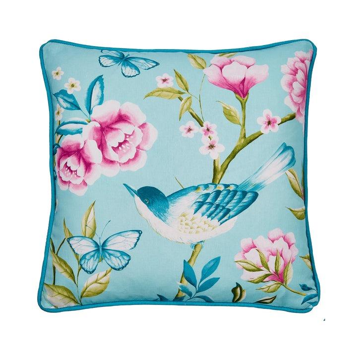 Amelle Blue Outdoor Cushion, 17&quot;Sq