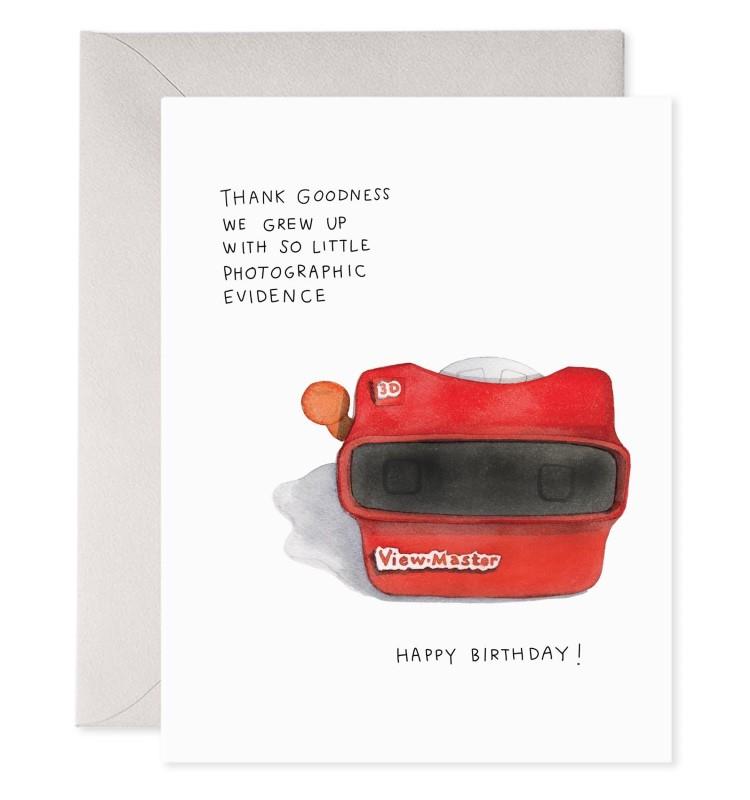 Viewfinder Birthday Card