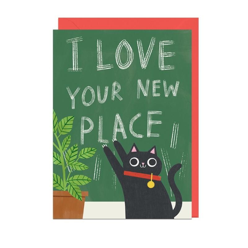 Love Your New Place Greeting Card