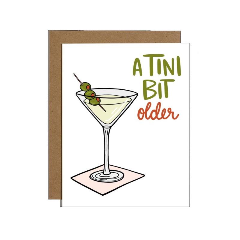 Tini Bit Older Birthday Card