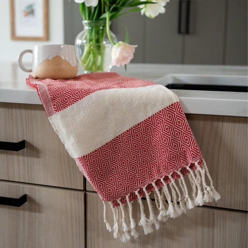 Pokoloko Red Diamond Towel