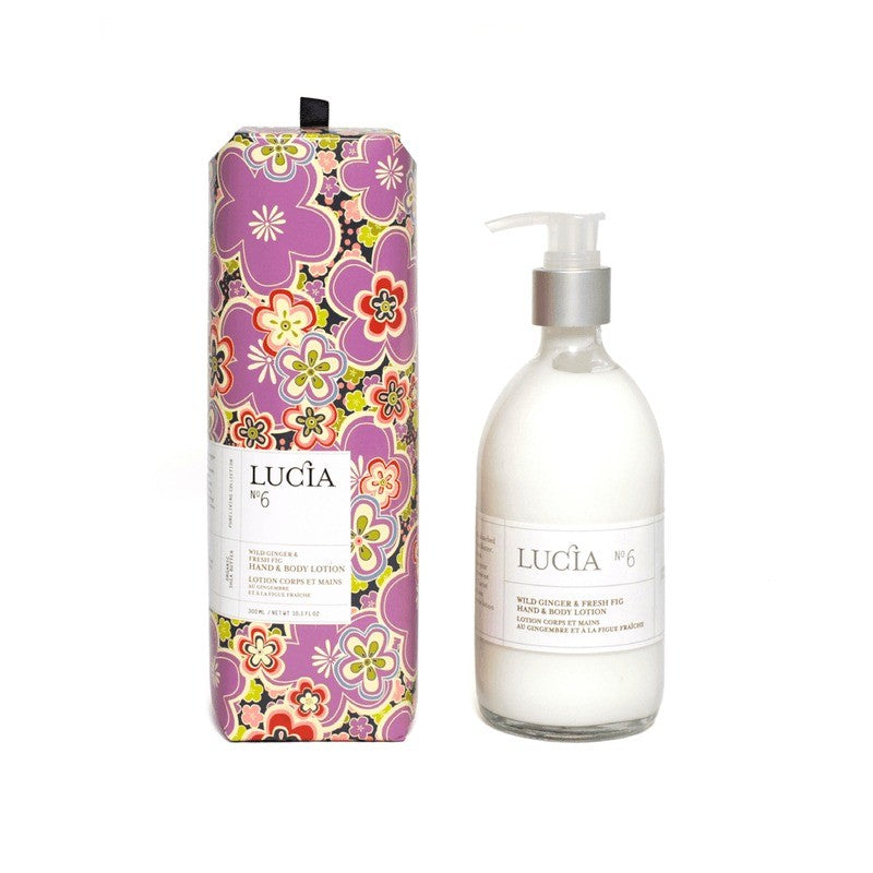 N°6 Wild Ginger & Fresh Fig Hand & Body Lotion, 300ml / Net Wt 10.1fl.oz