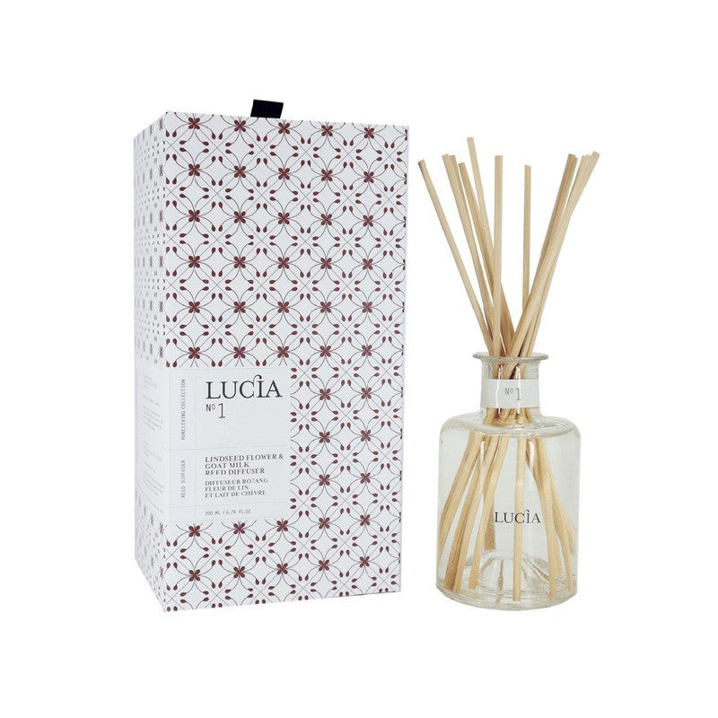 N°1 Linseed Flower &amp; Goat Milk Reed Diffuser