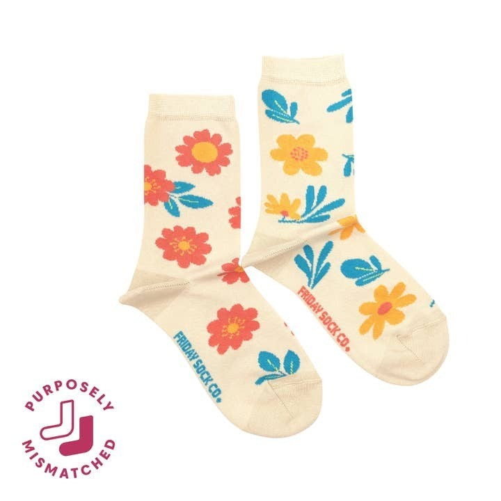 Fun Flower Socks - Sm