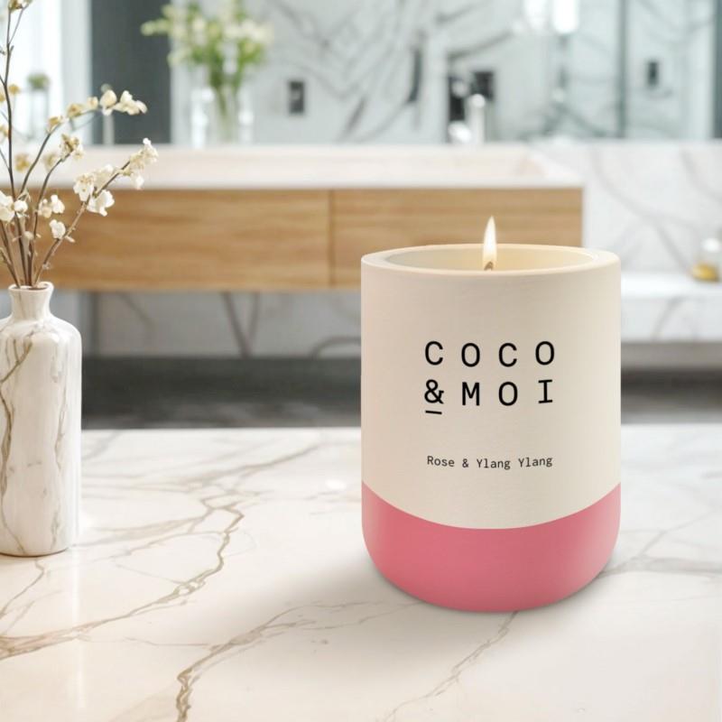 Coco &amp; Moi Rose and Ylang Ylang Candles